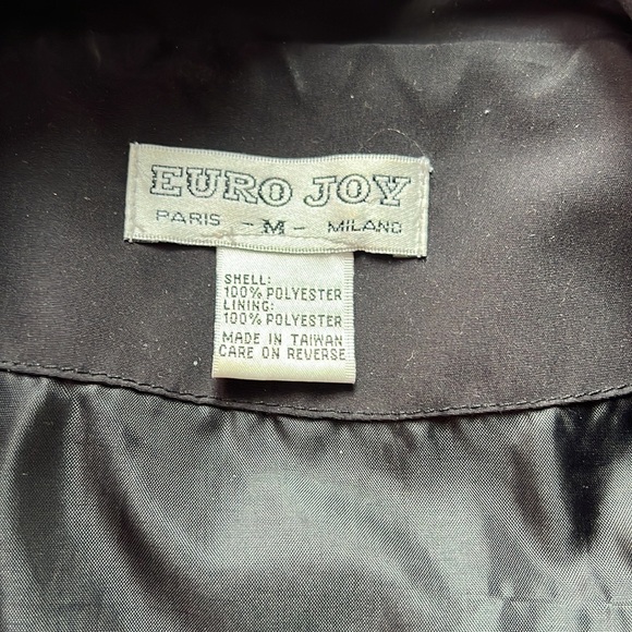 Euro Joy Paris Miland Full zip lightweight jacket size M - Picture 6 of 8